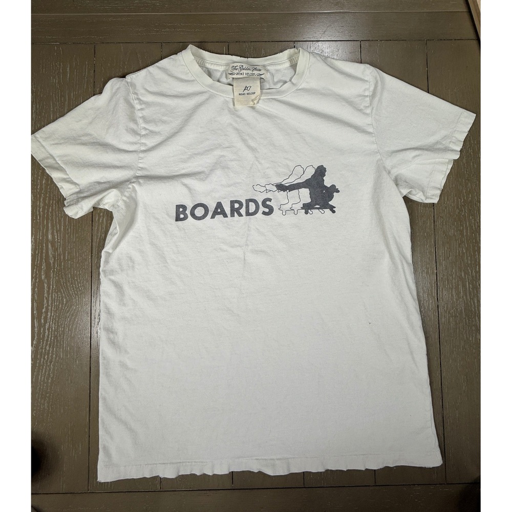 Remi Relief T-Shirt Mens XL White Boards Graphic Skateboarding Made in Japan